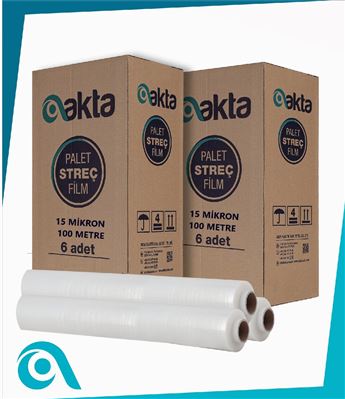 15 mikron 100 metre palet streç fiim